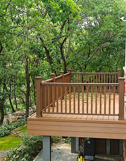 Wooden Courtyard